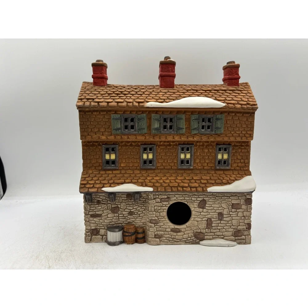 Dept 56 1988 HVC DVS Nicholas Nickleby Wackford Squeers Boarding School 5925-0